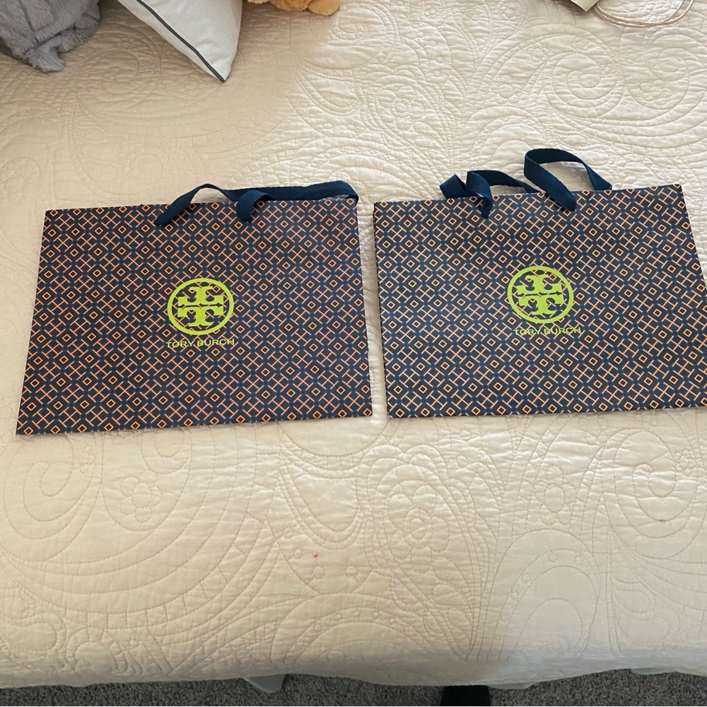 Tory Burch Shopping /Gift Bags -Set of 2